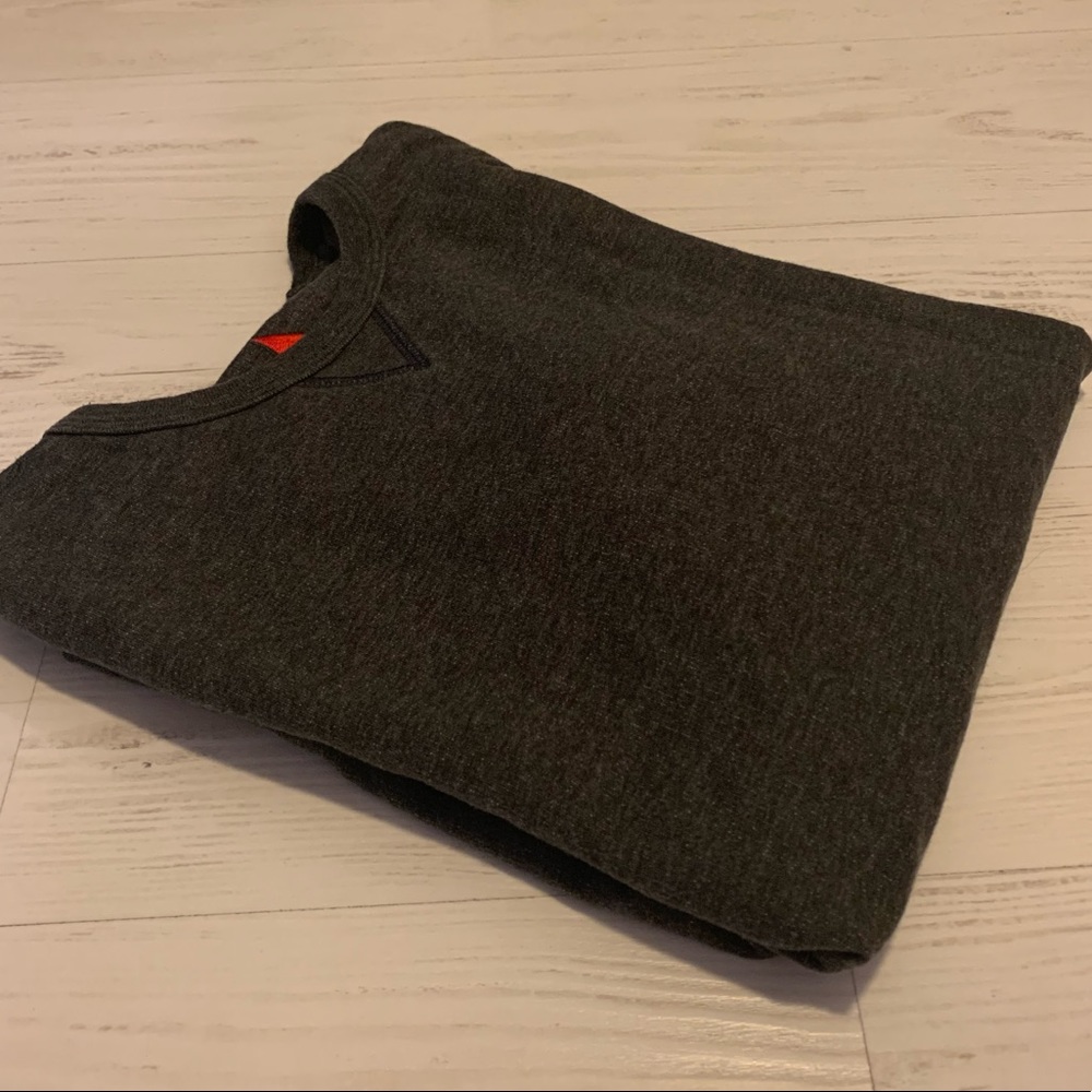 Mens UNTUCKit Casual Grey Crewneck